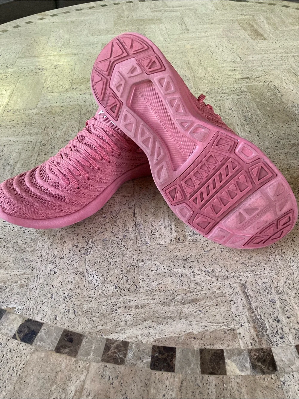 APL Women's Knit Slip-On Sneakers in Rose